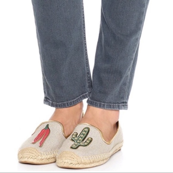 Tory Burch Shoes - Tory Burch Chili Peppers & Cactus Espadrilles 6.5